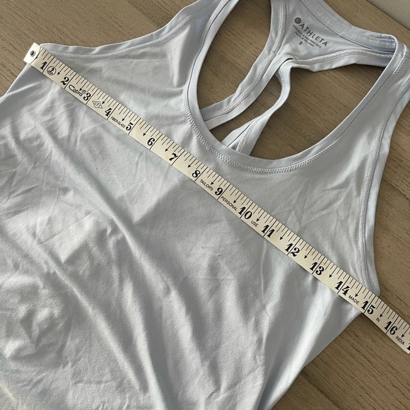 BUNDLE of (4) Gray/Blue Athletic Tanks Lululemon, Athleta, Title Nine Sz Small - Picture 6 of 16